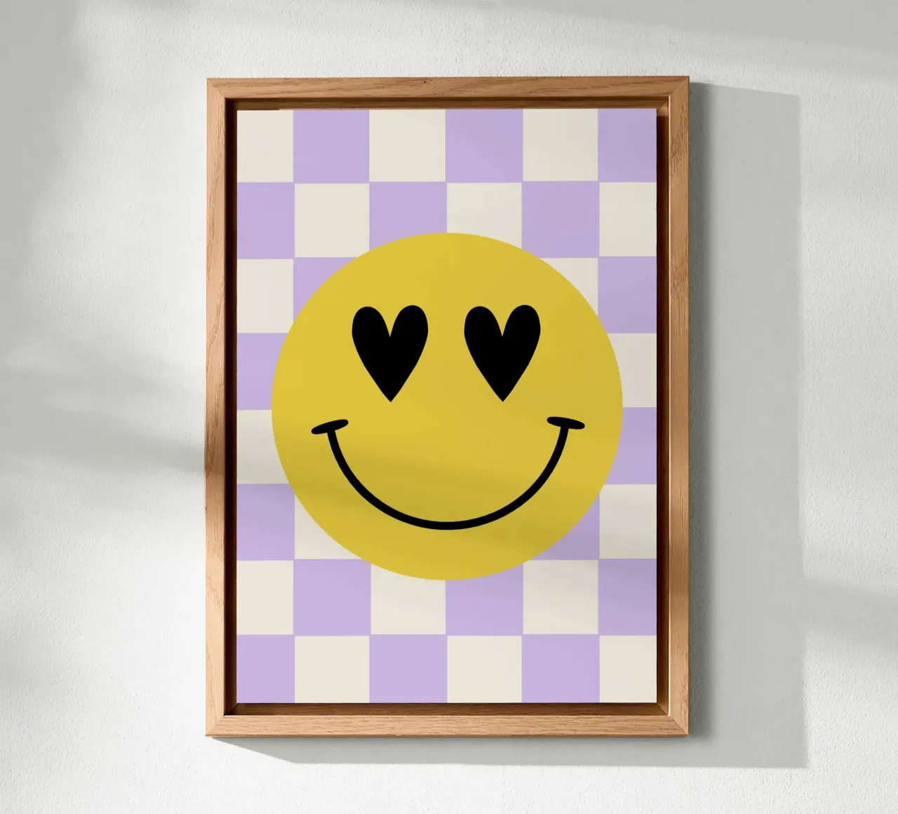 Smiley Alu-Dibond von PurePeachKids