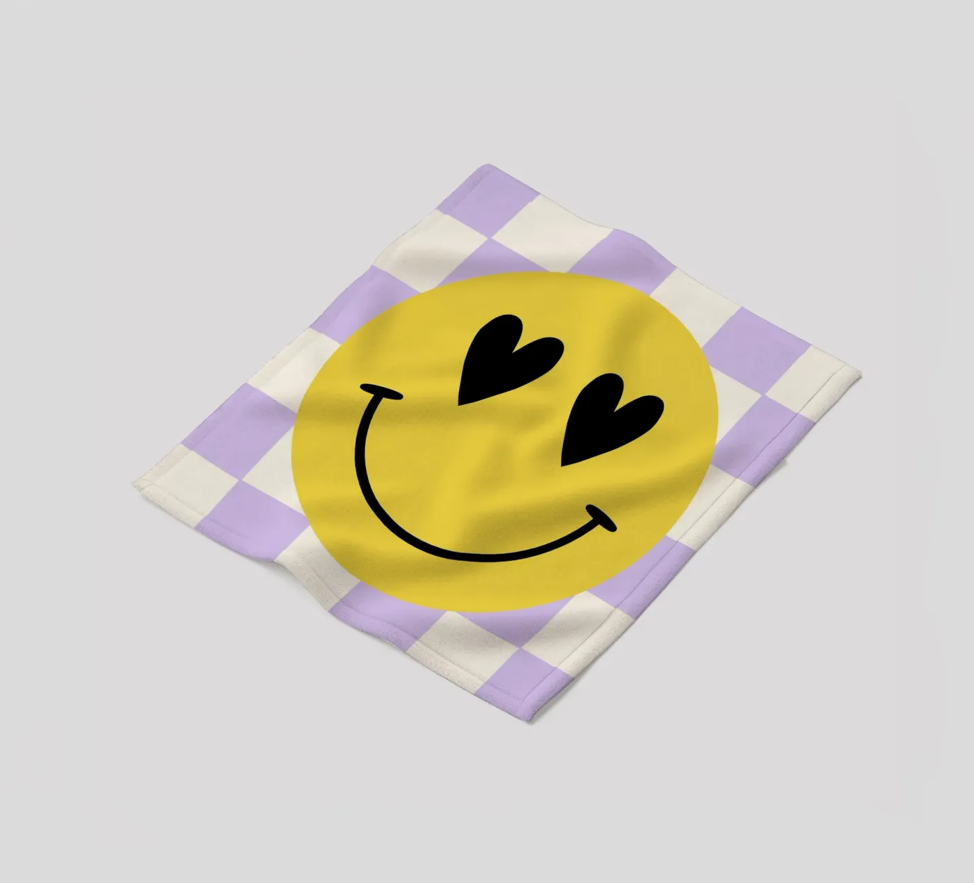 Smiley Fleecedecke von PurePeachKids