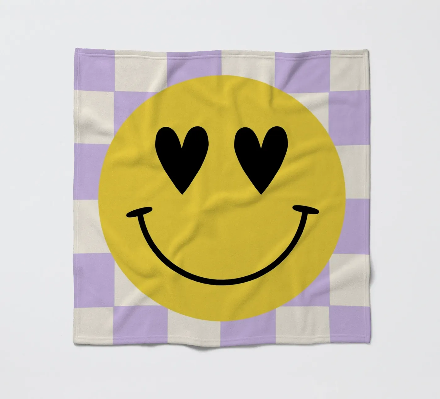 Smiley Fleecedecke von PurePeachKids