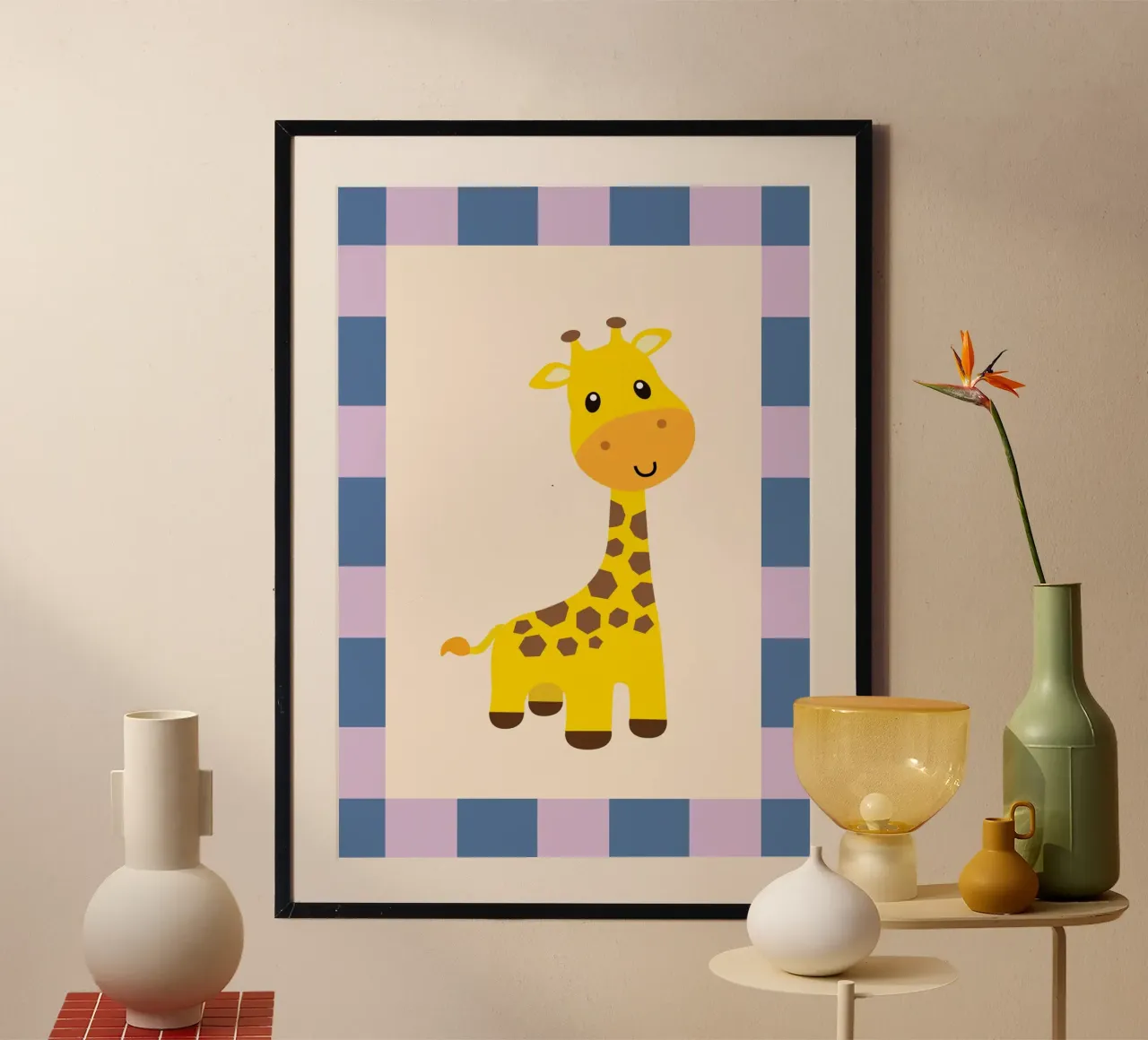 Giraffa poster da PurePeachKids