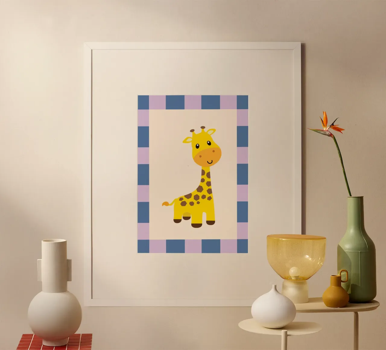 Giraffa poster da PurePeachKids