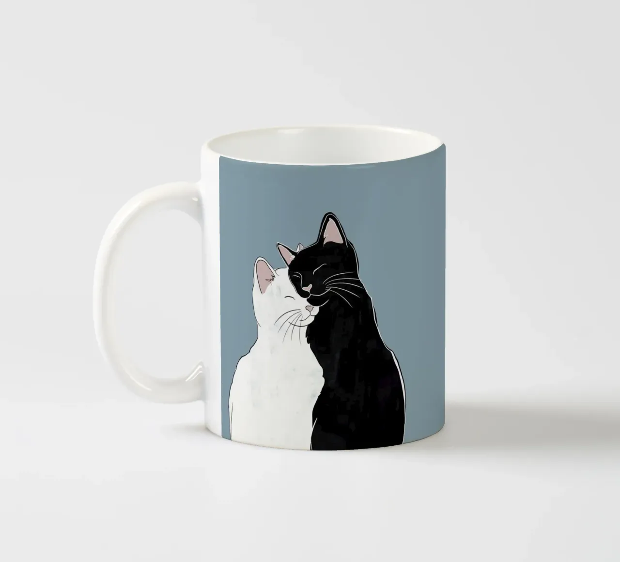Amore di gatto tazza in ceramica da Orara Studio