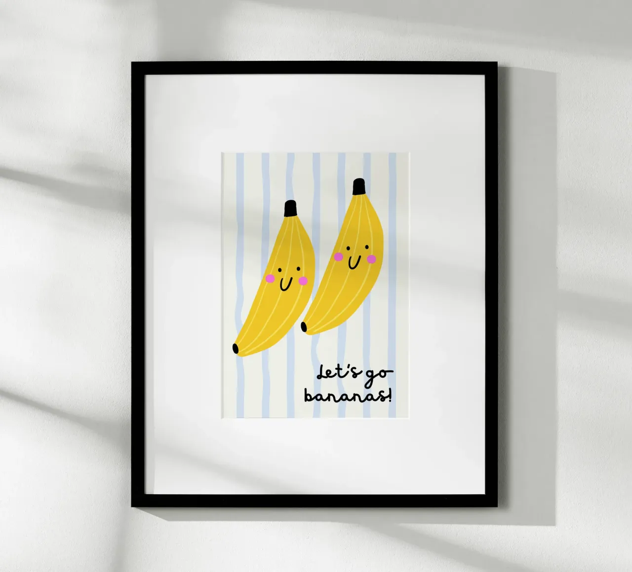 Let's go bananas! poster by PurePeachKids