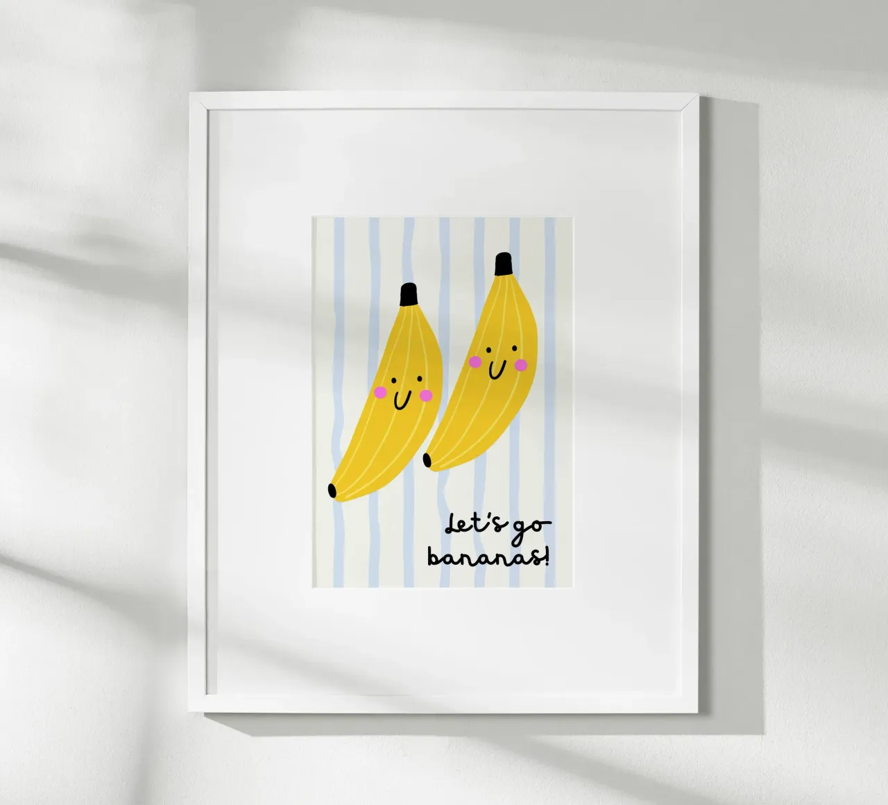 Let's go bananas! poster by PurePeachKids