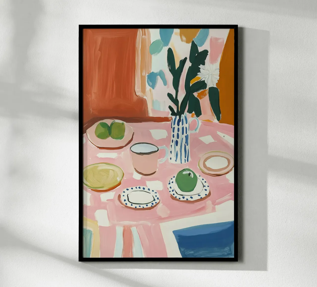 Morning Table Setting carta hahnemühle da BALIKA HOMES ART