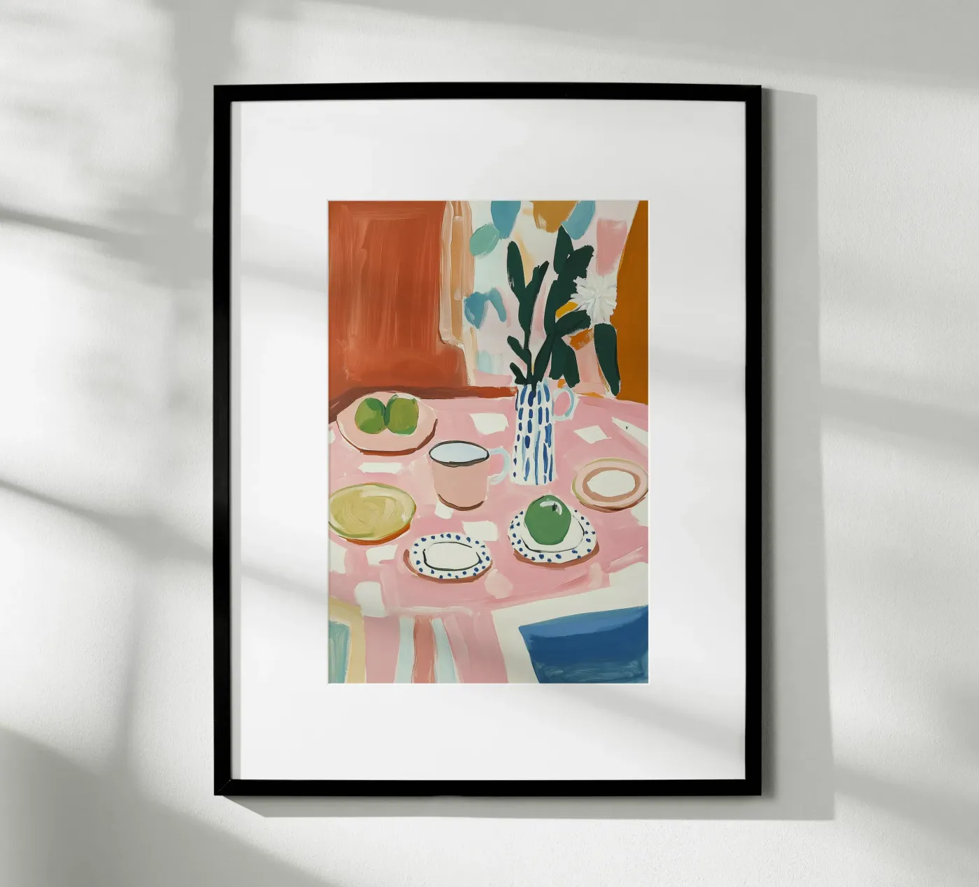 Morning Table Setting poster da BALIKA HOMES ART