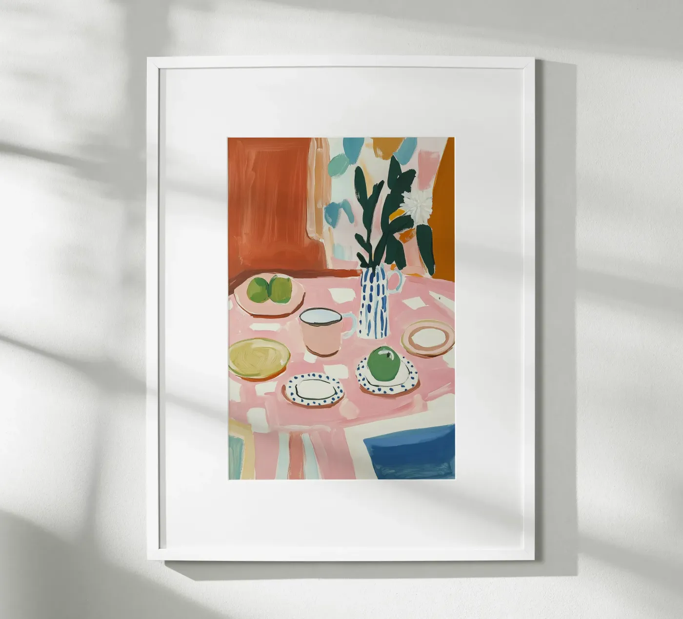 Morning Table Setting poster da BALIKA HOMES ART