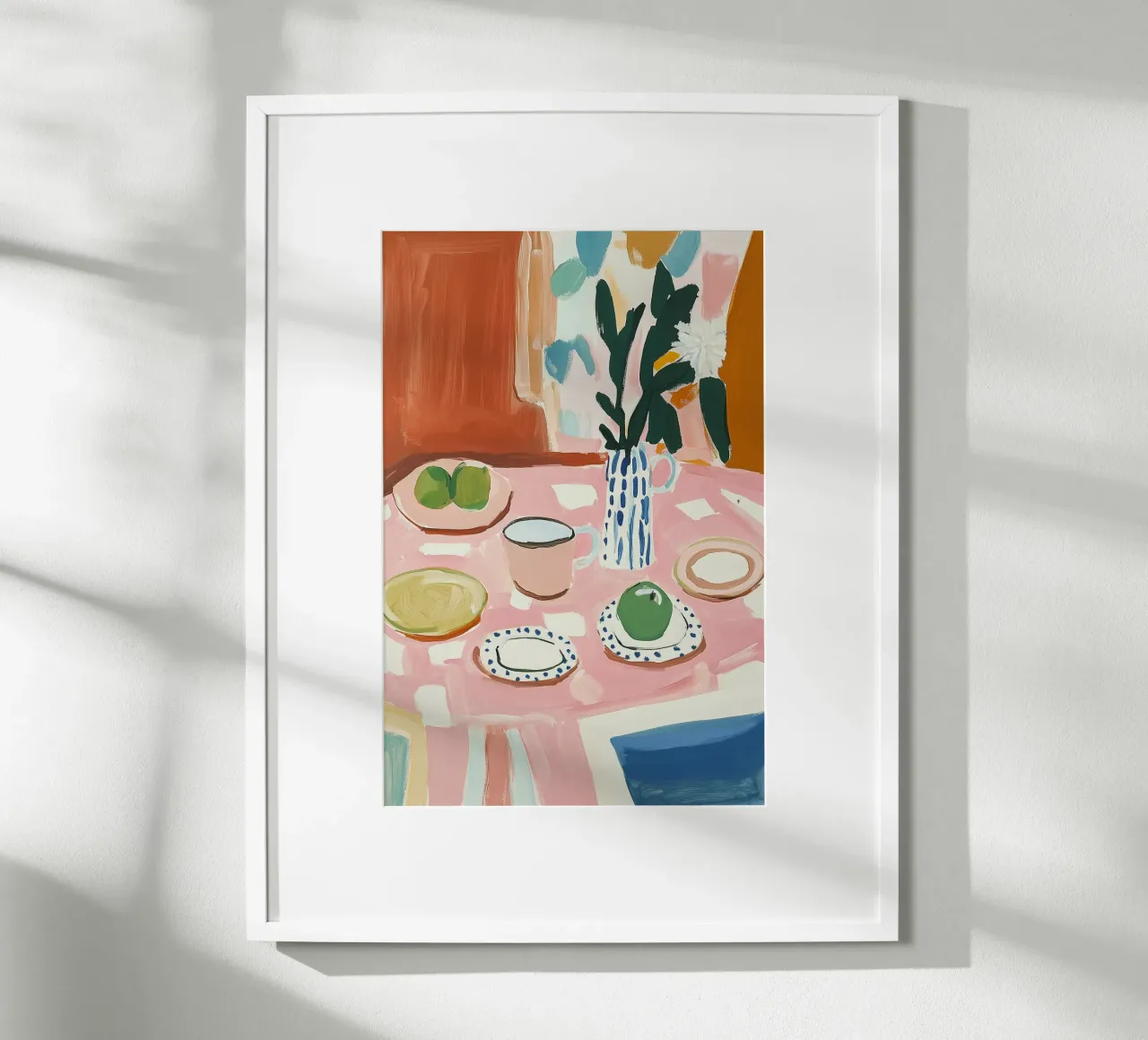 Morning Table Setting poster da BALIKA HOMES ART