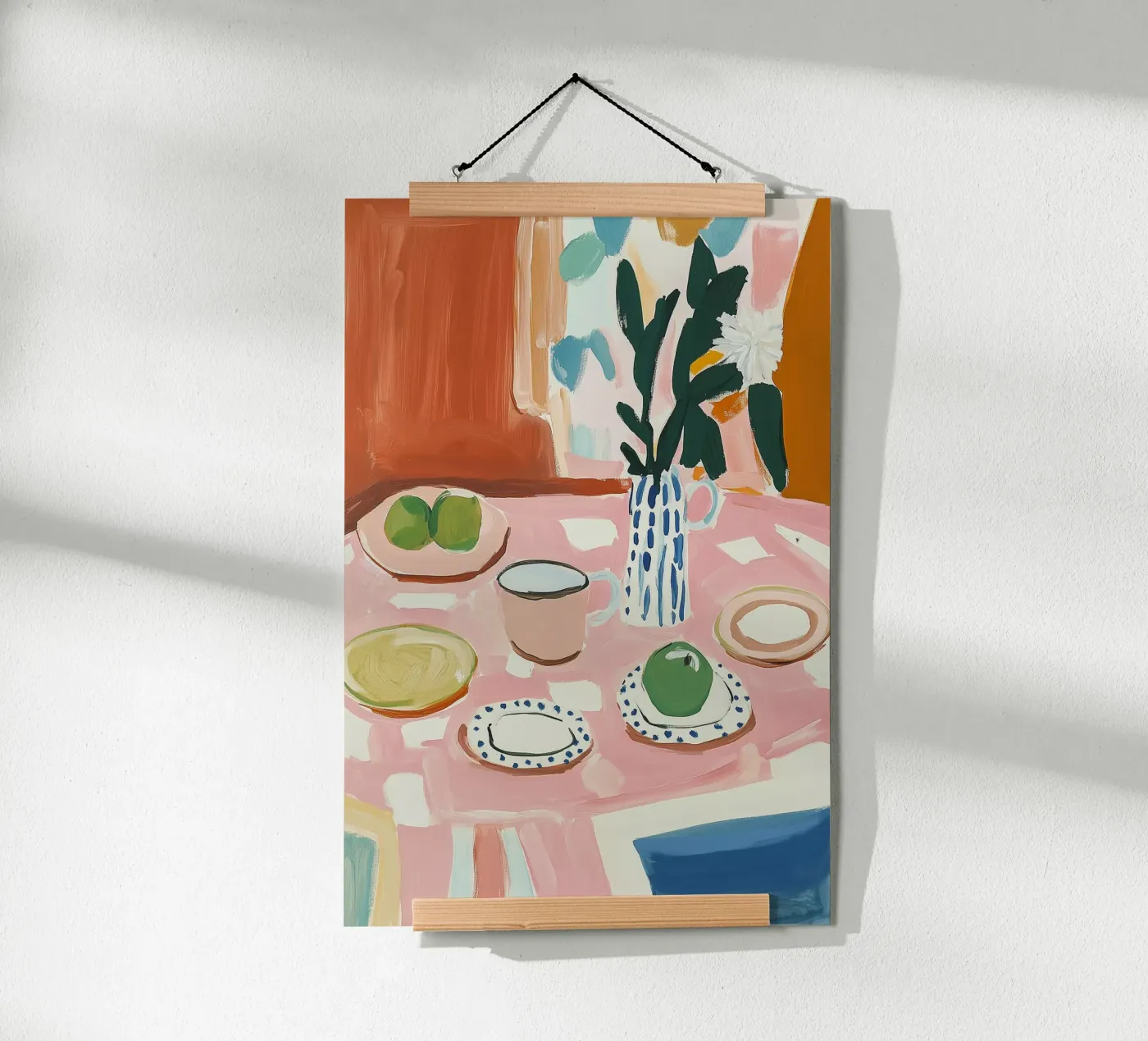 Morning Table Setting poster da BALIKA HOMES ART