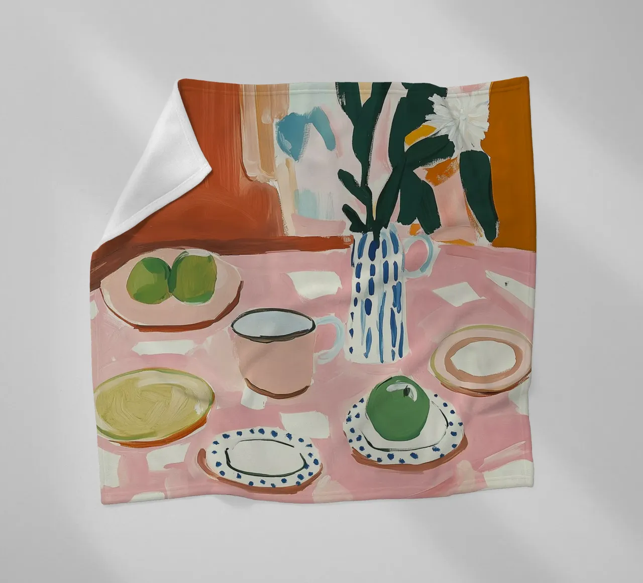 Morning Table Setting coperta in pile da BALIKA HOMES ART