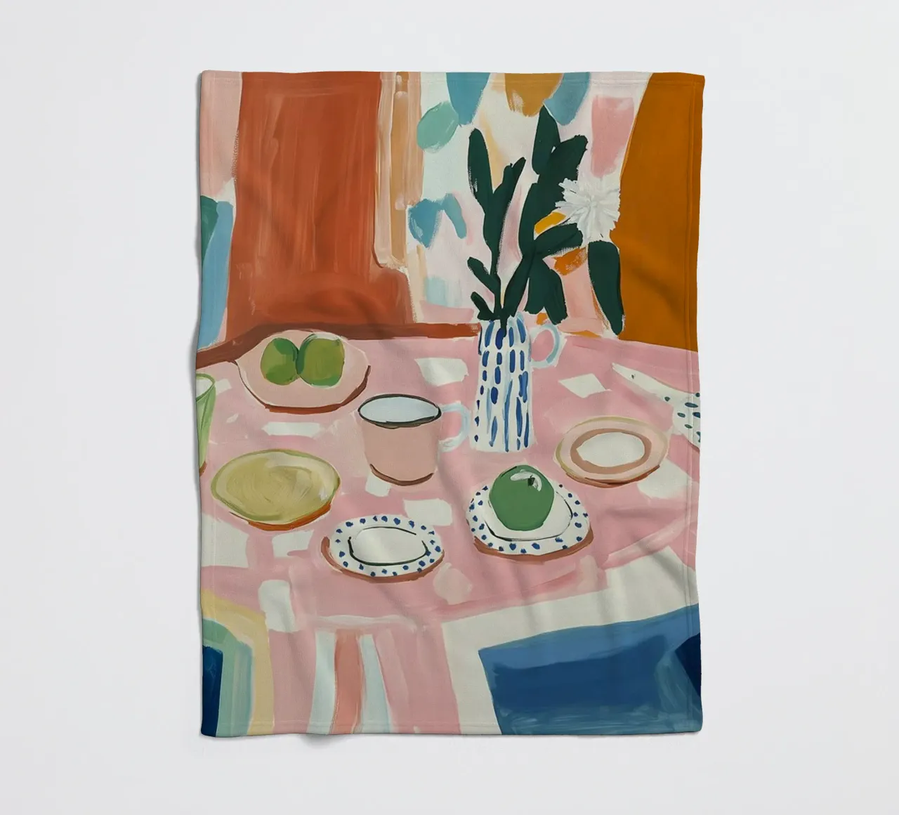 Morning Table Setting coperta in pile da BALIKA HOMES ART