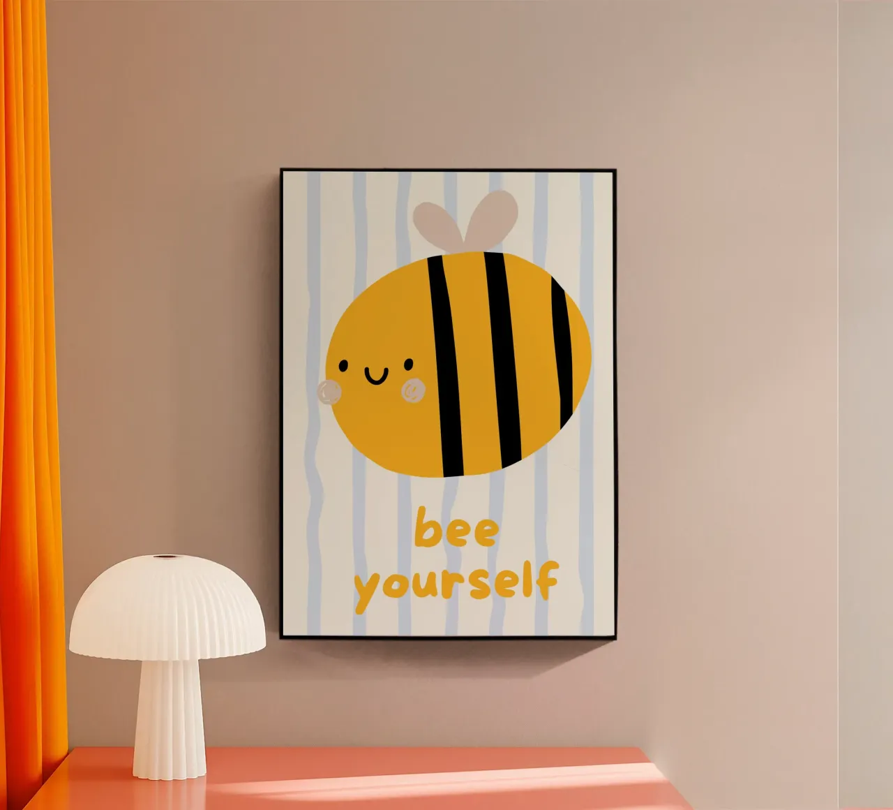 bee yourself plexiglass da PurePeachKids