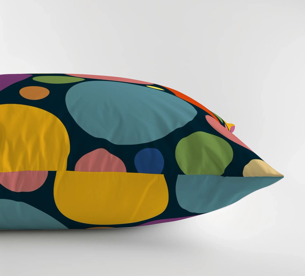 Mid-century Pop-Art Inspired Abstract Pattern cuscino da good-vibes