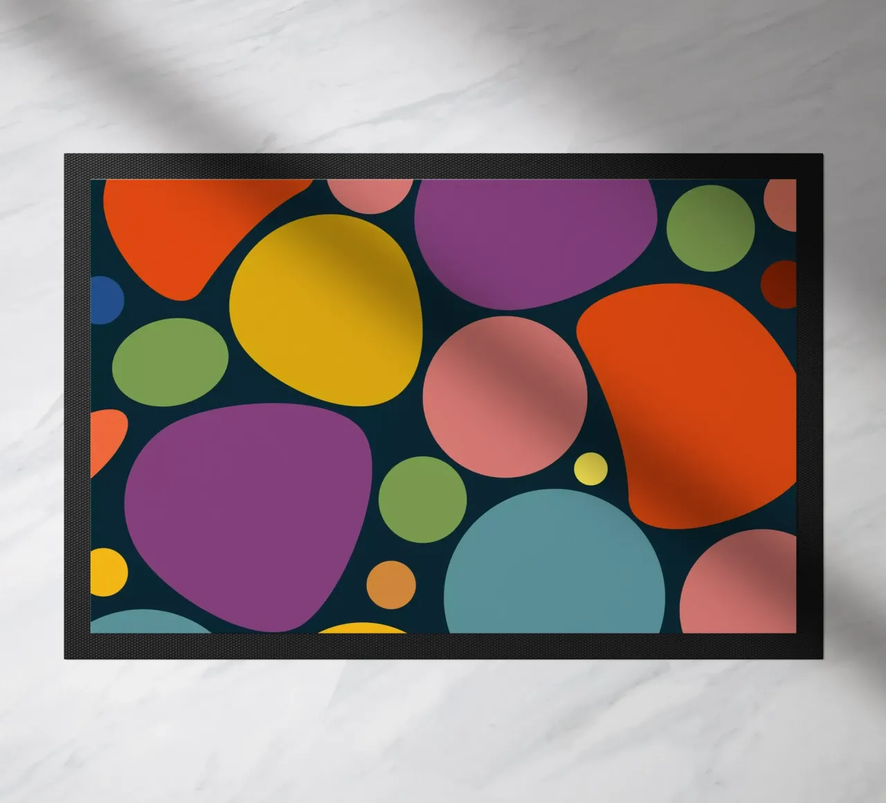 Mid-century Pop-Art Inspired Abstract Pattern zerbino da good-vibes