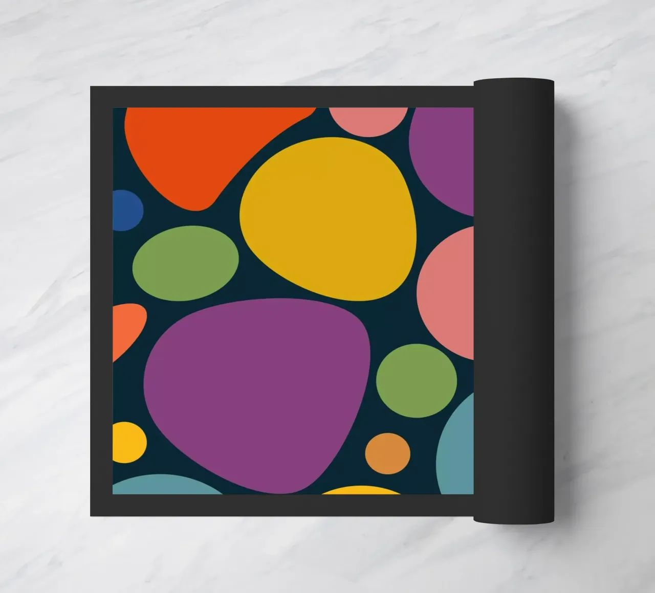 Mid-century Pop-Art Inspired Abstract Pattern zerbino da good-vibes