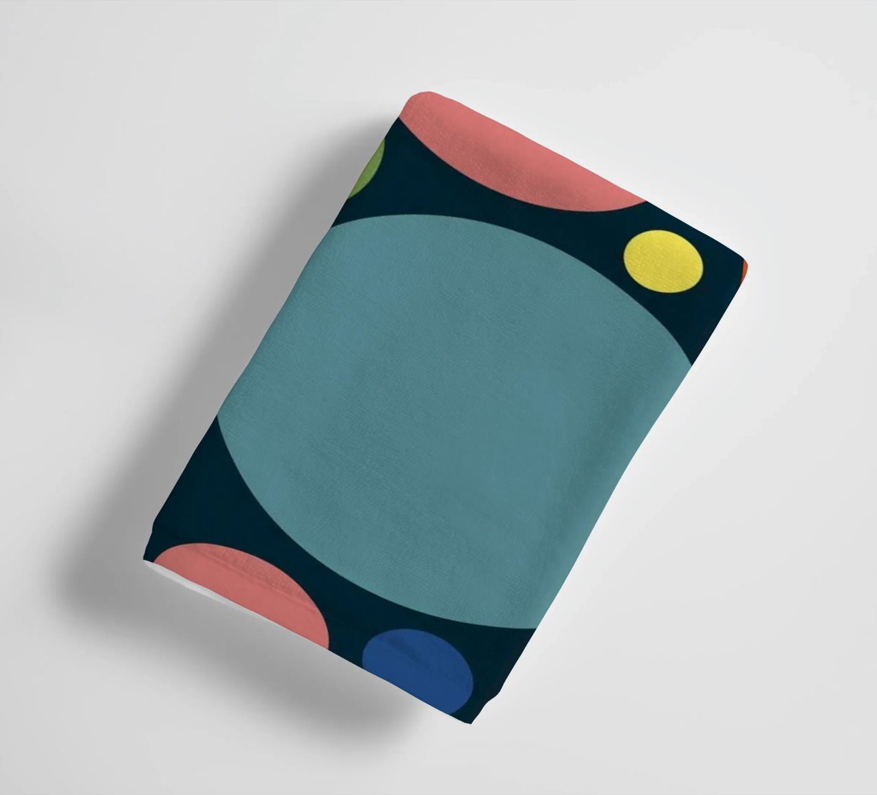 Mid-century Pop-Art Inspired Abstract Pattern asciugamano da bagno da good-vibes