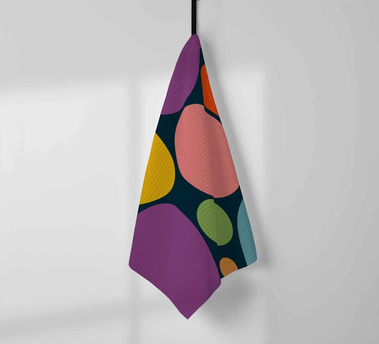 Mid-century Pop-Art Inspired Abstract Pattern canovaccio da cucina da good-vibes