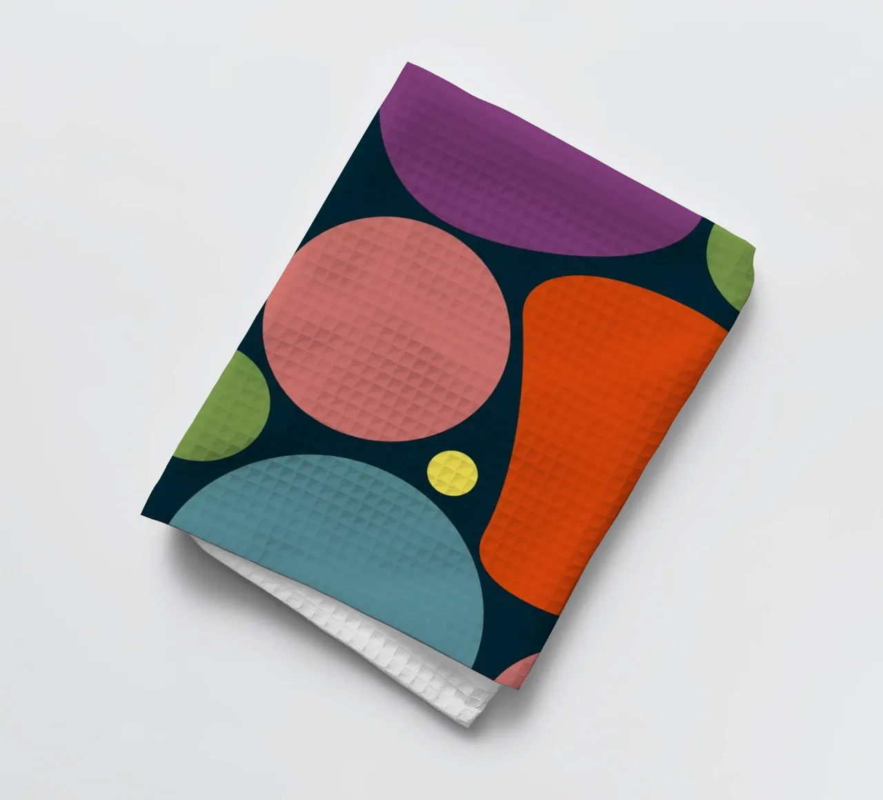 Mid-century Pop-Art Inspired Abstract Pattern torchon de good-vibes