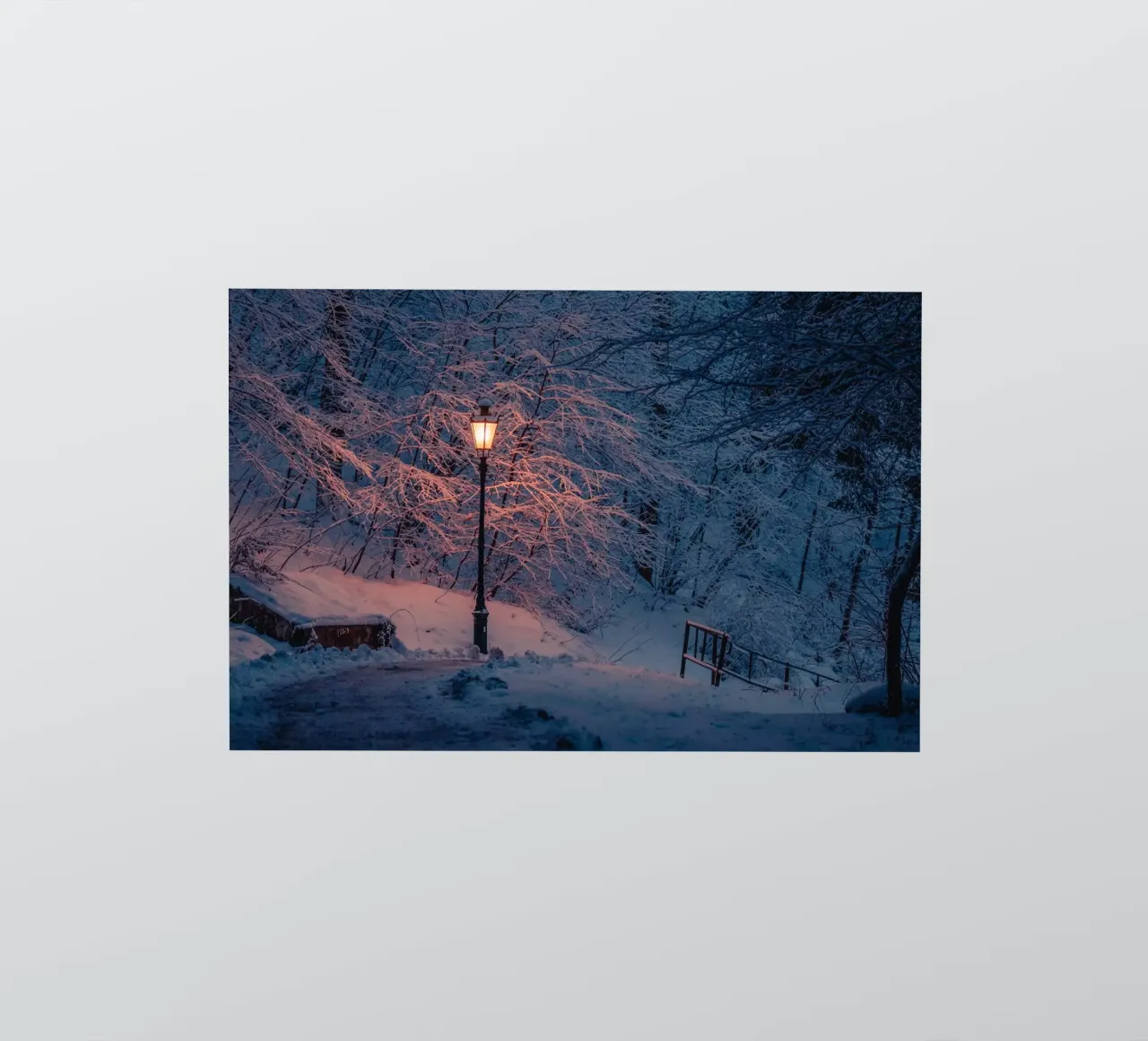 Winter Night Lantern sticker by Marcel Bisig