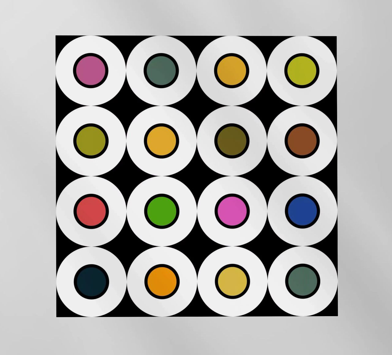 Retro 1960s Inspired Pattern pellicola backlit da good-vibes