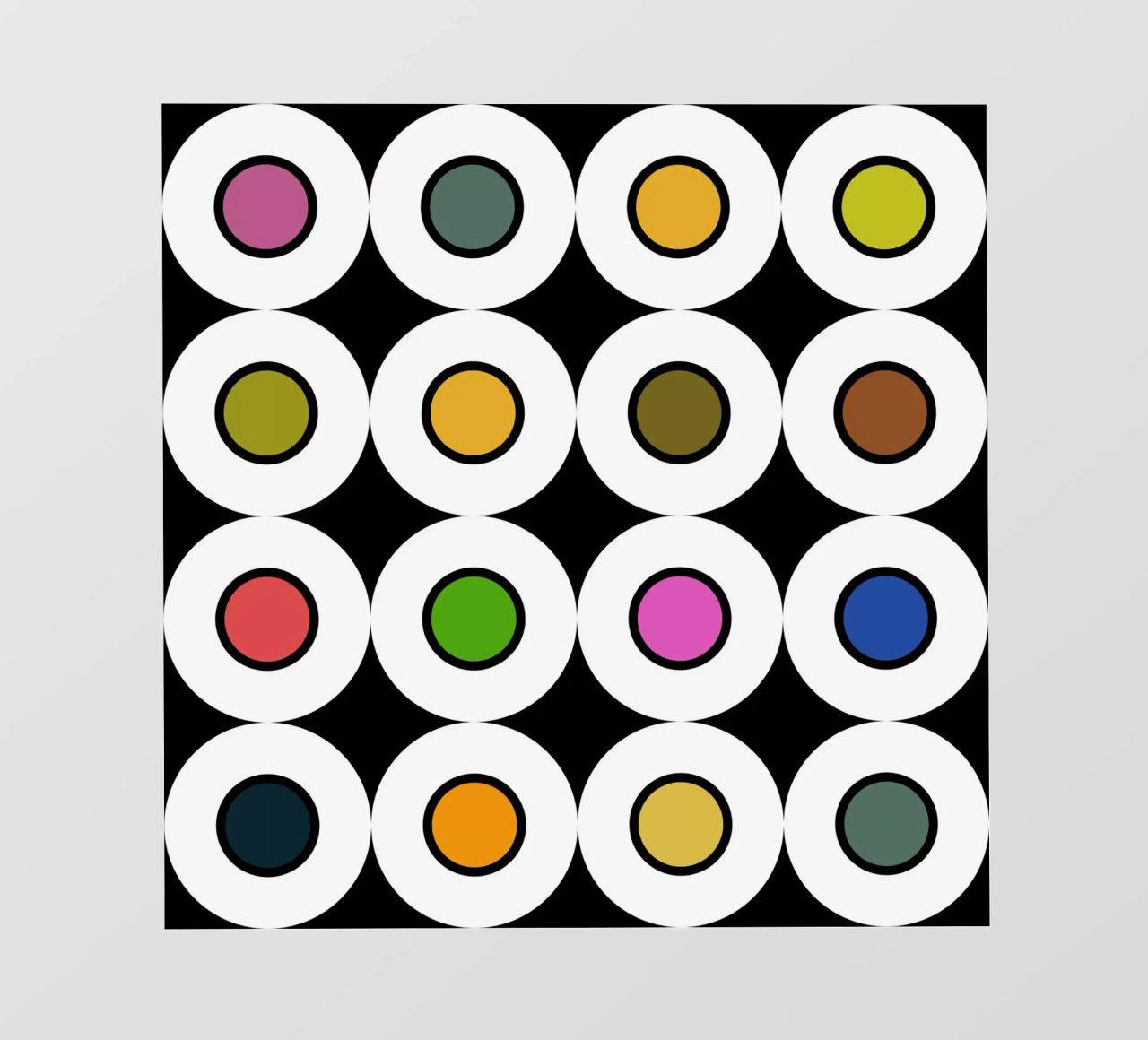 Retro 1960s Inspired Pattern pellicola backlit da good-vibes