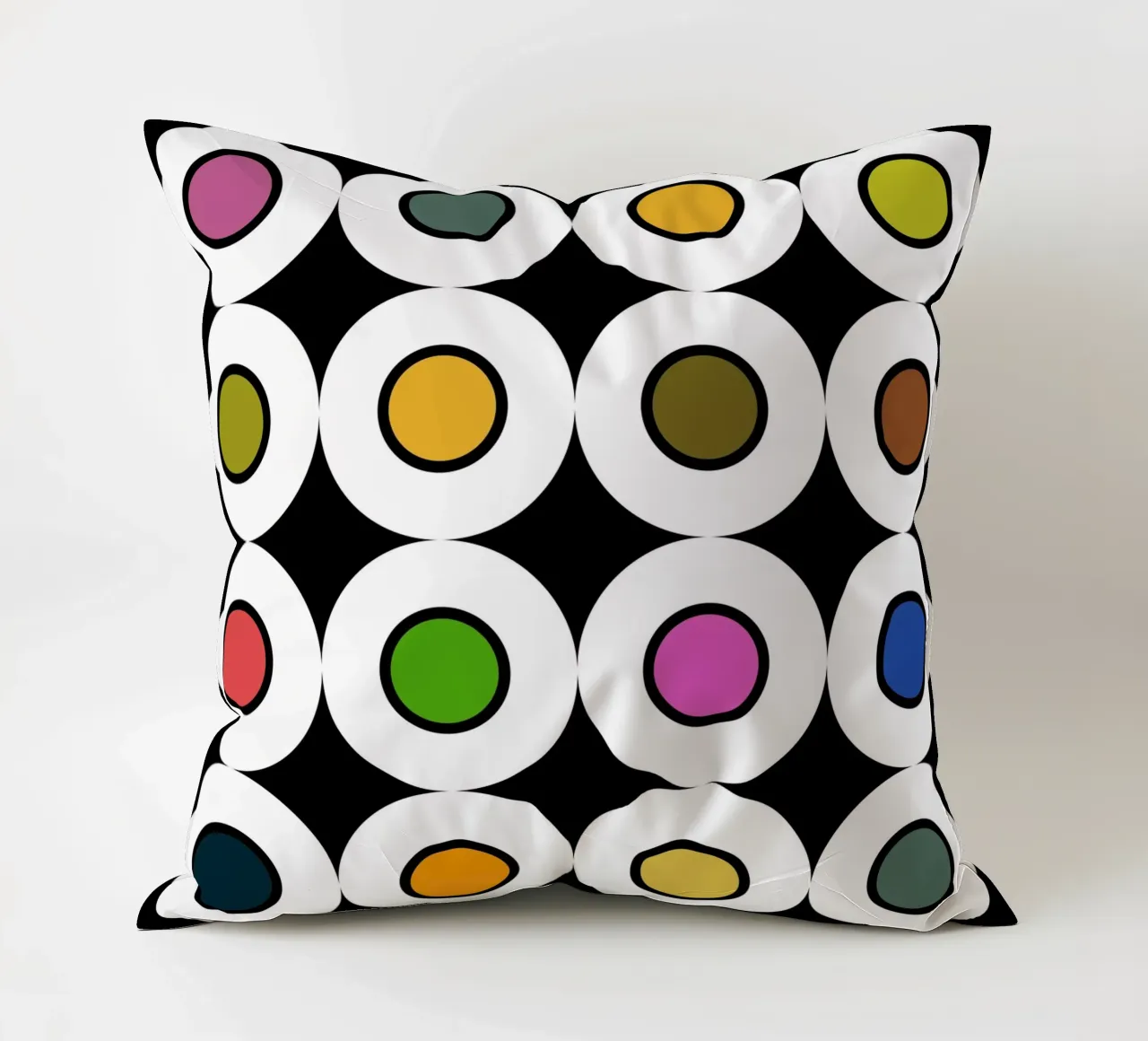 Retro 1960s Inspired Pattern cuscino da good-vibes