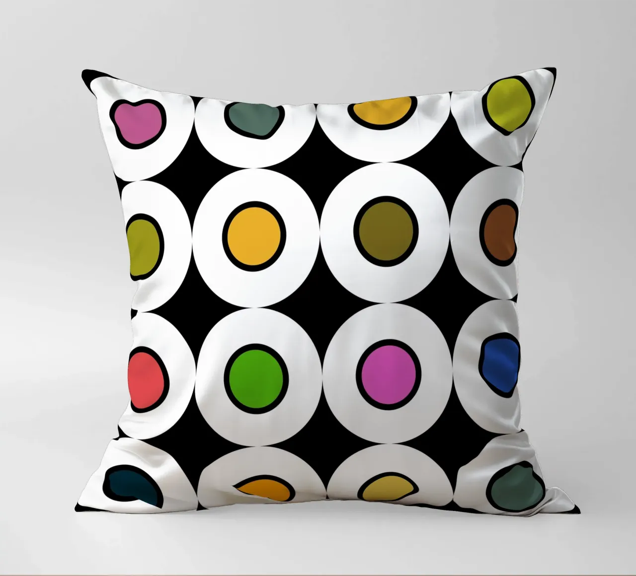 Retro 1960s Inspired Pattern cuscino da good-vibes