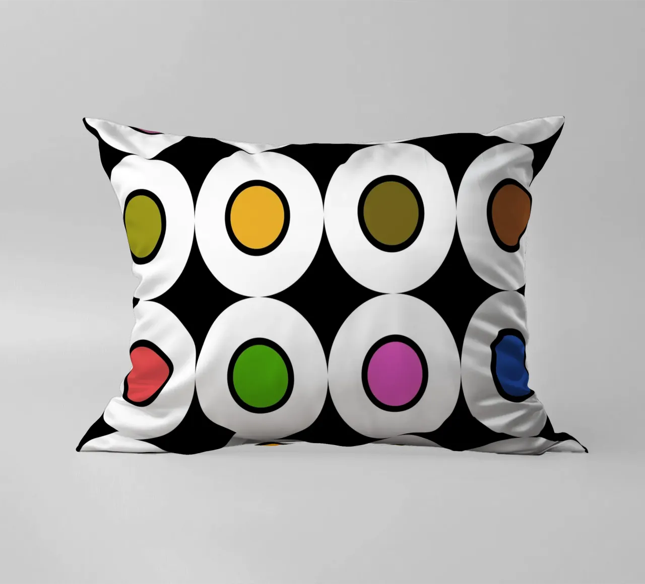 Retro 1960s Inspired Pattern cuscino da good-vibes