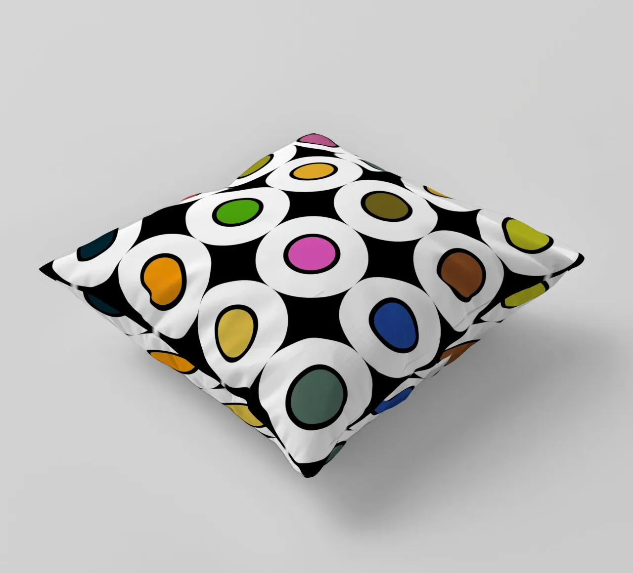 Retro 1960s Inspired Pattern cuscino da good-vibes