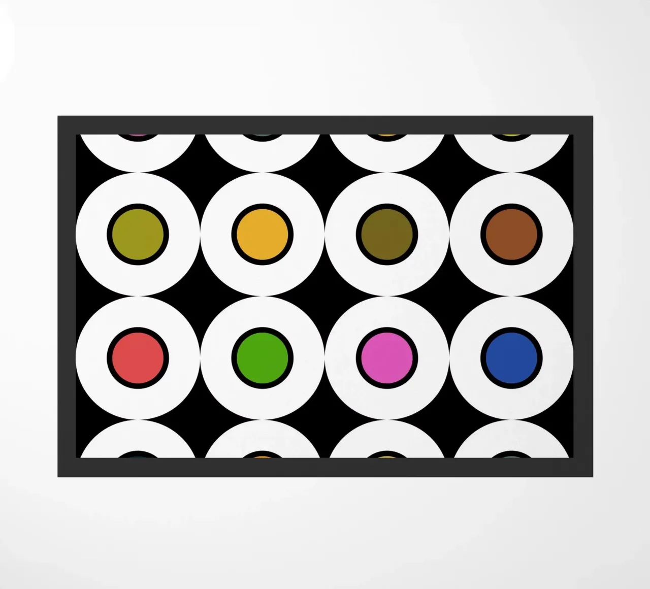 Retro 1960s Inspired Pattern zerbino da good-vibes