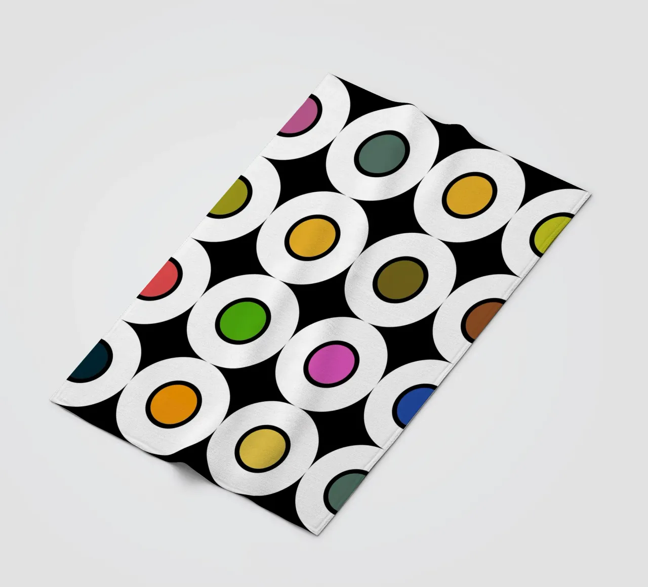 Retro 1960s Inspired Pattern coperta in pile da good-vibes