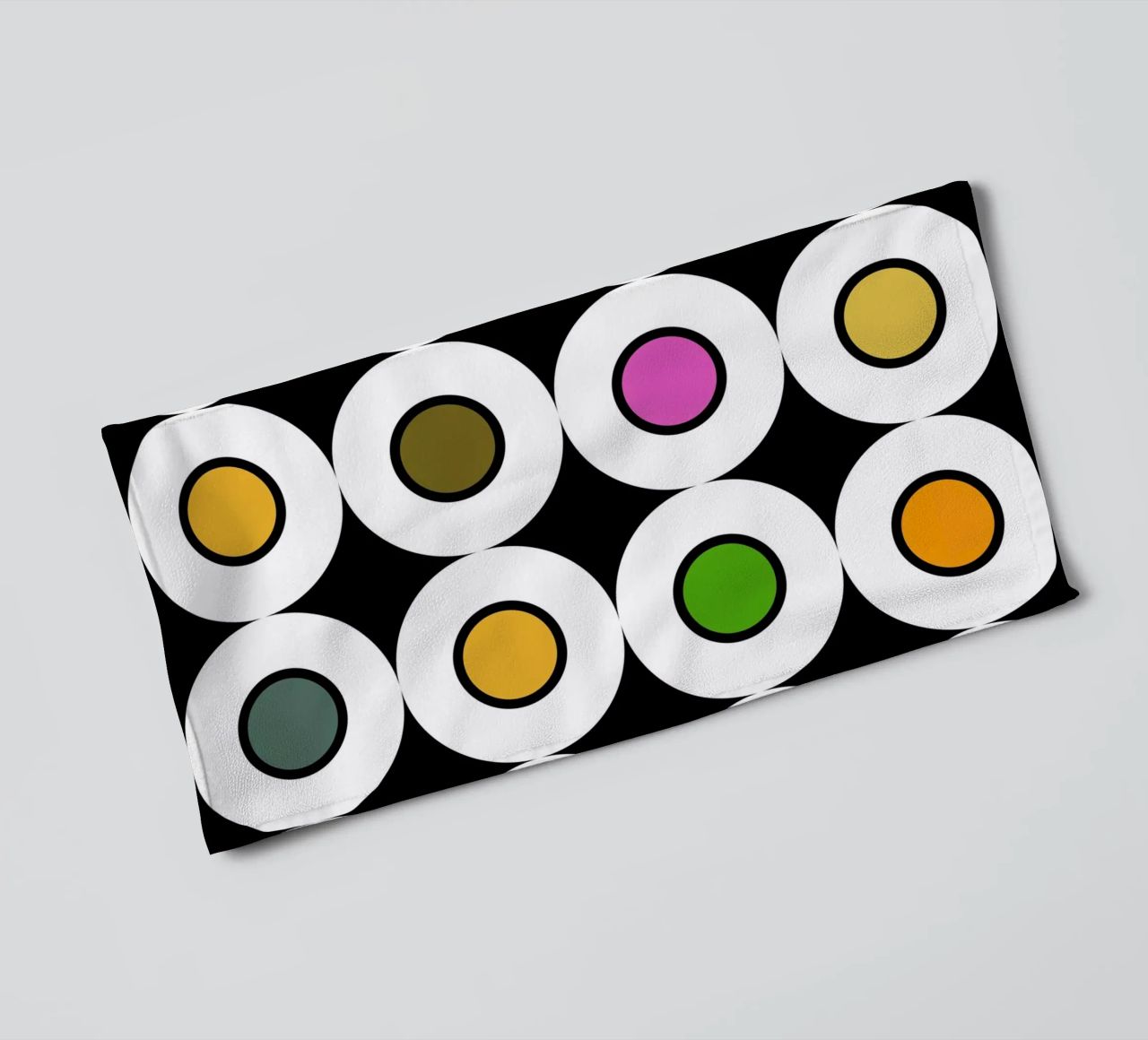 Retro 1960s Inspired Pattern asciugamano da bagno da good-vibes