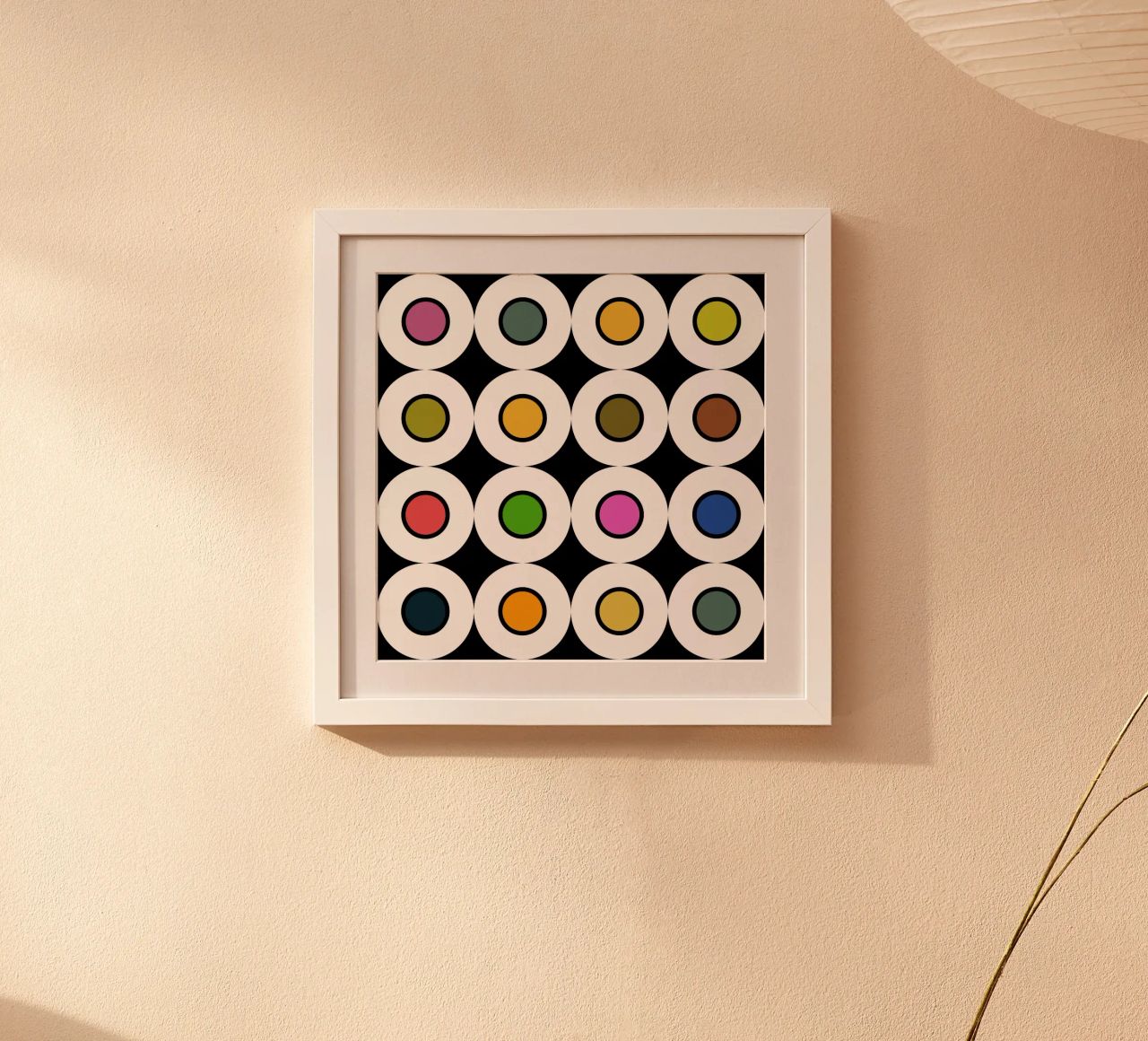 Retro 1960s Inspired Pattern carta hahnemühle da good-vibes