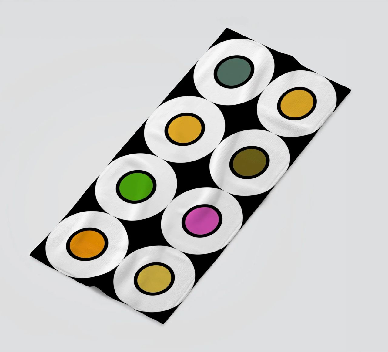 Retro 1960s Inspired Pattern telo mare da good-vibes