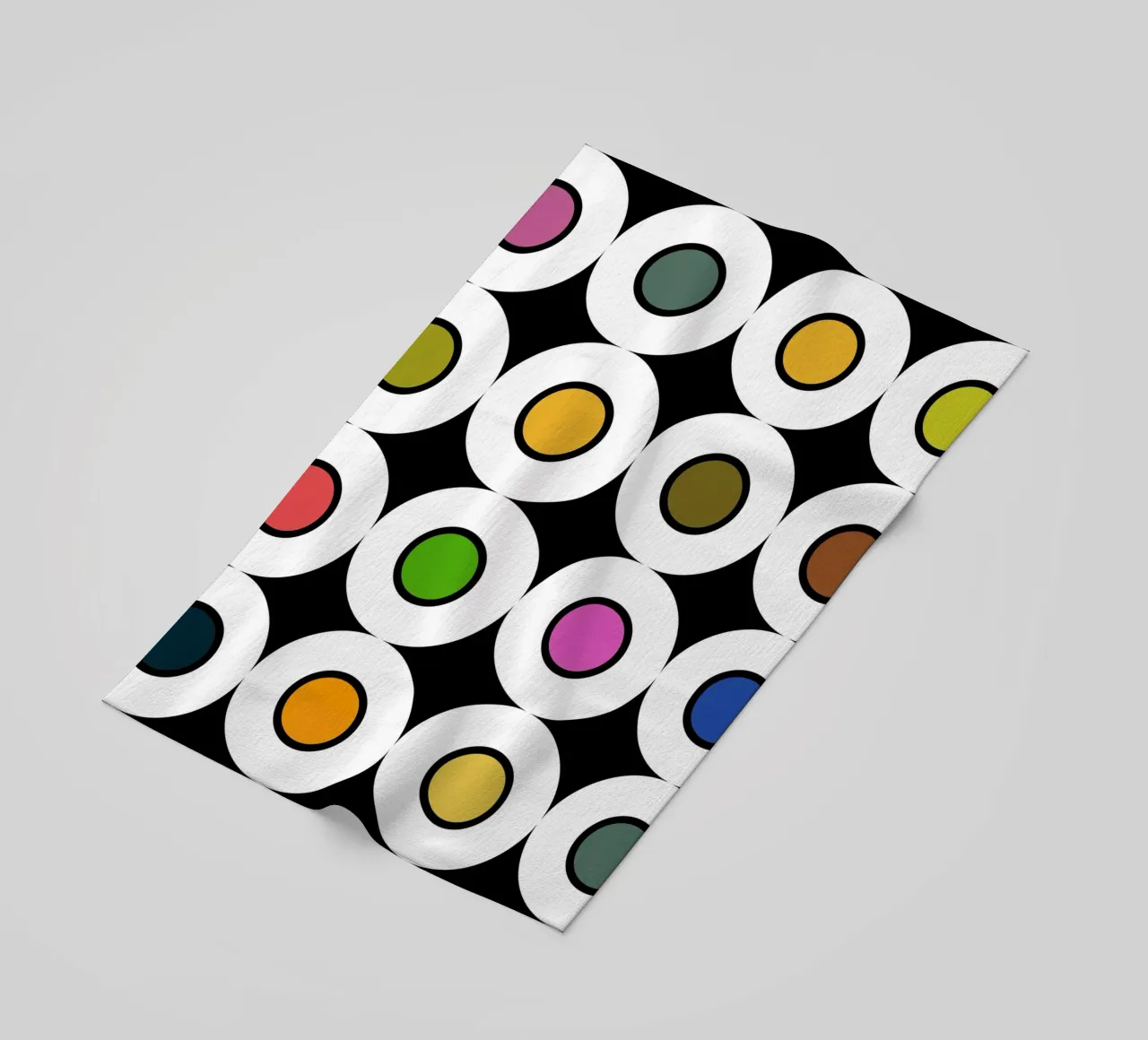 Retro 1960s Inspired Pattern telo mare da good-vibes