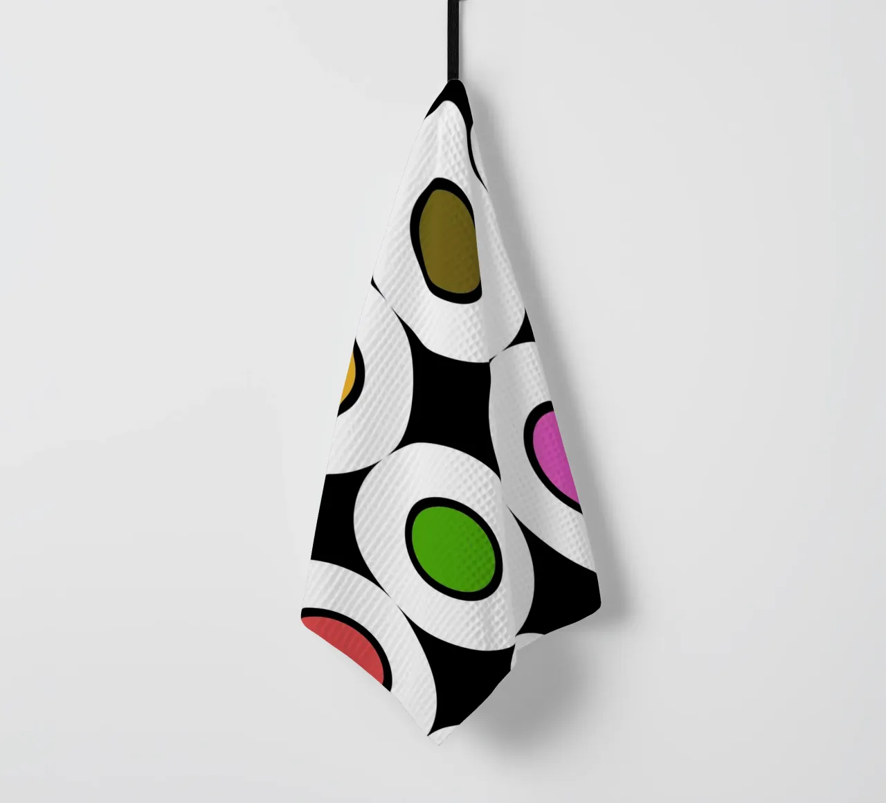 Retro 1960s Inspired Pattern canovaccio da cucina da good-vibes