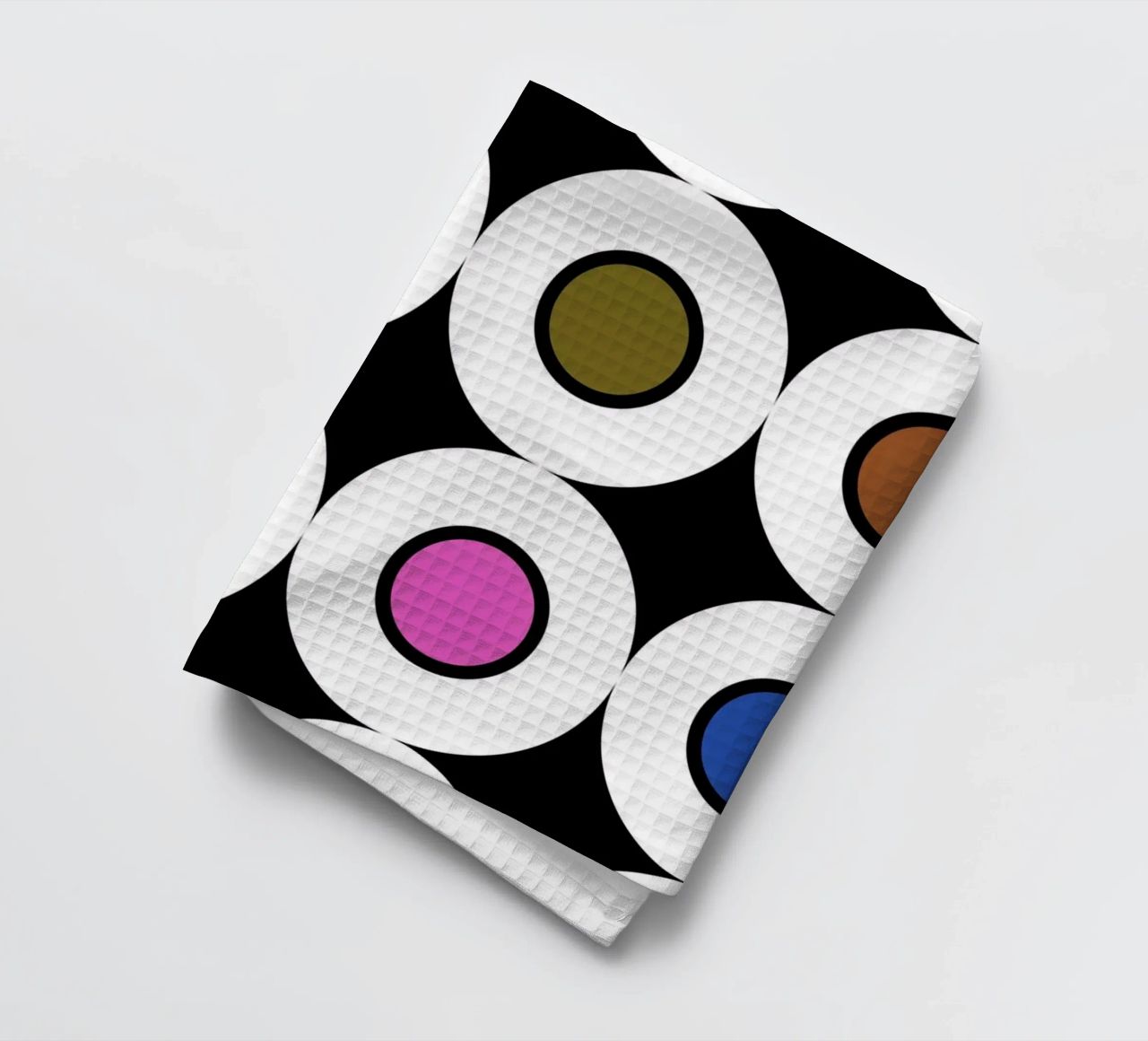 Retro 1960s Inspired Pattern canovaccio da cucina da good-vibes