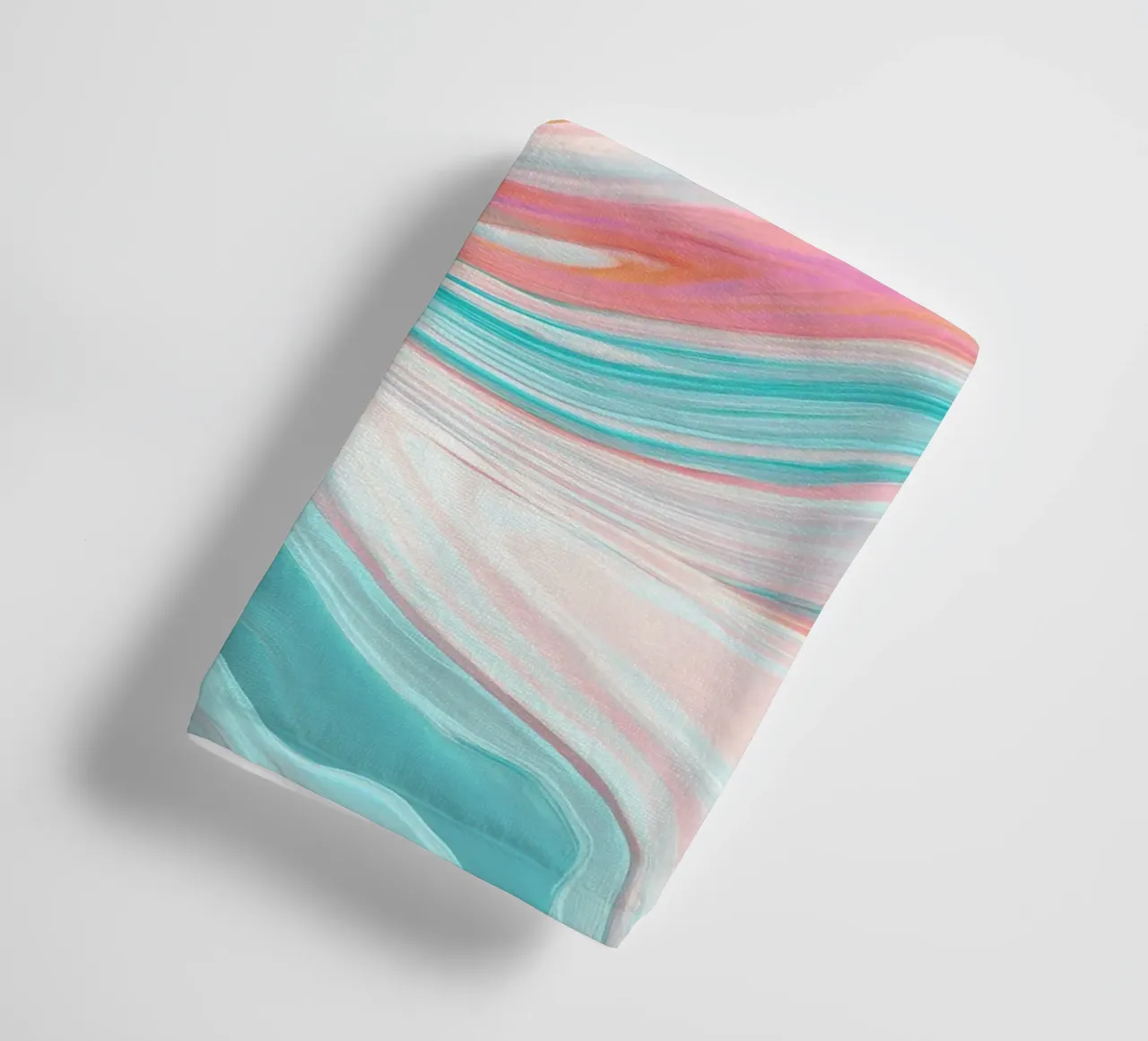 Vivid Motion Abstract Color Waves towel by StudioVO
