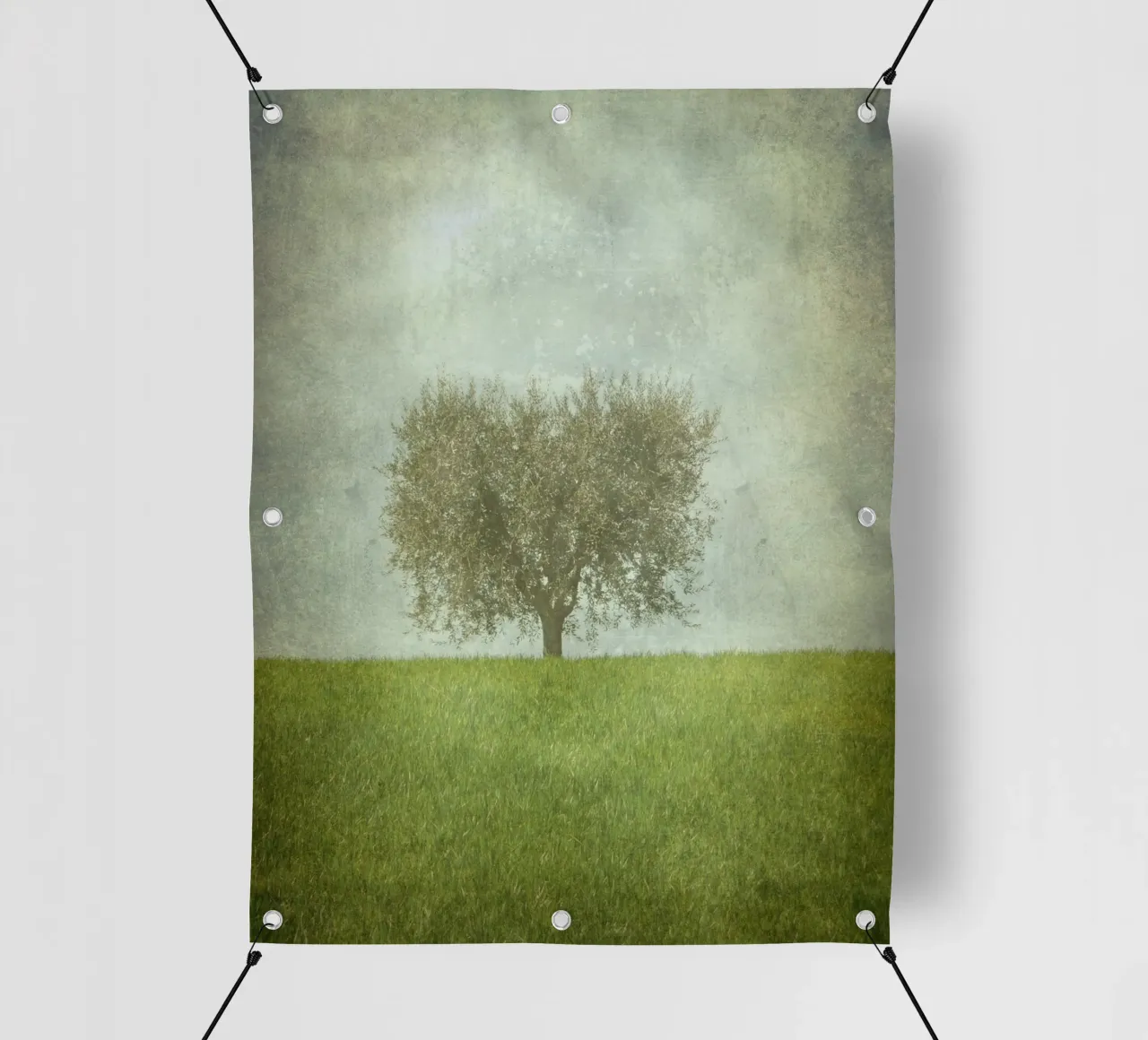 Lone Olive Tree telo in pvc da ArtSkratches