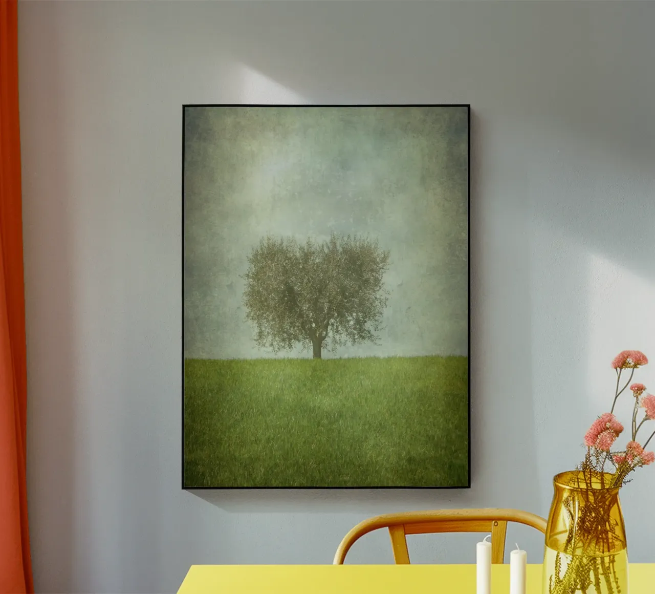 Lone Olive Tree plexiglass da ArtSkratches