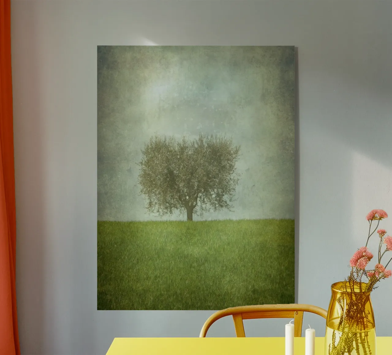 Lone Olive Tree plexiglass da ArtSkratches