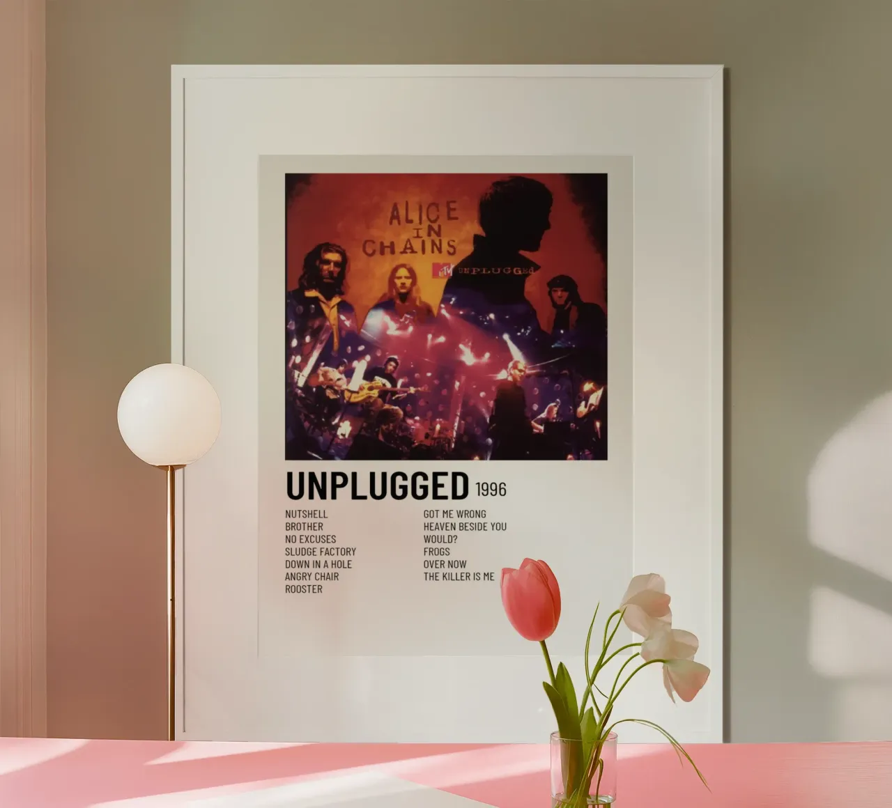 Alice In Chains Unplugged Tracklists Hahnemühle von Linda Tobrut