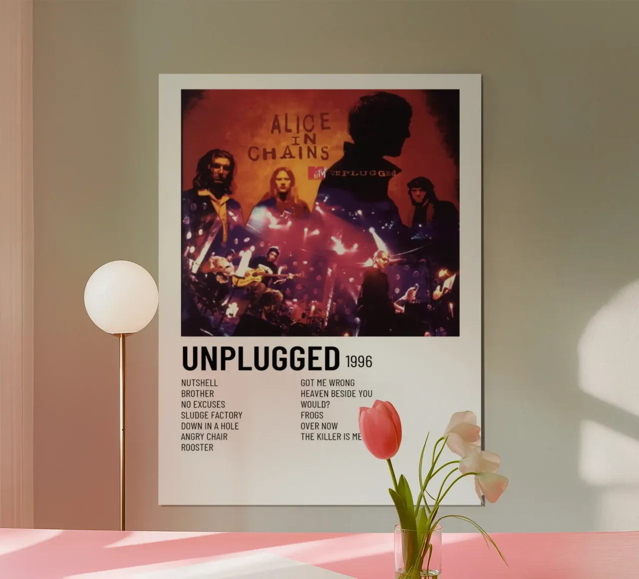 Alice In Chains Unplugged Tracklists Hahnemühle von Linda Tobrut