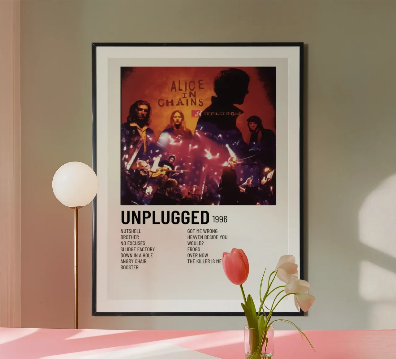 Alice In Chains Unplugged Tracklists Hahnemühle von Linda Tobrut