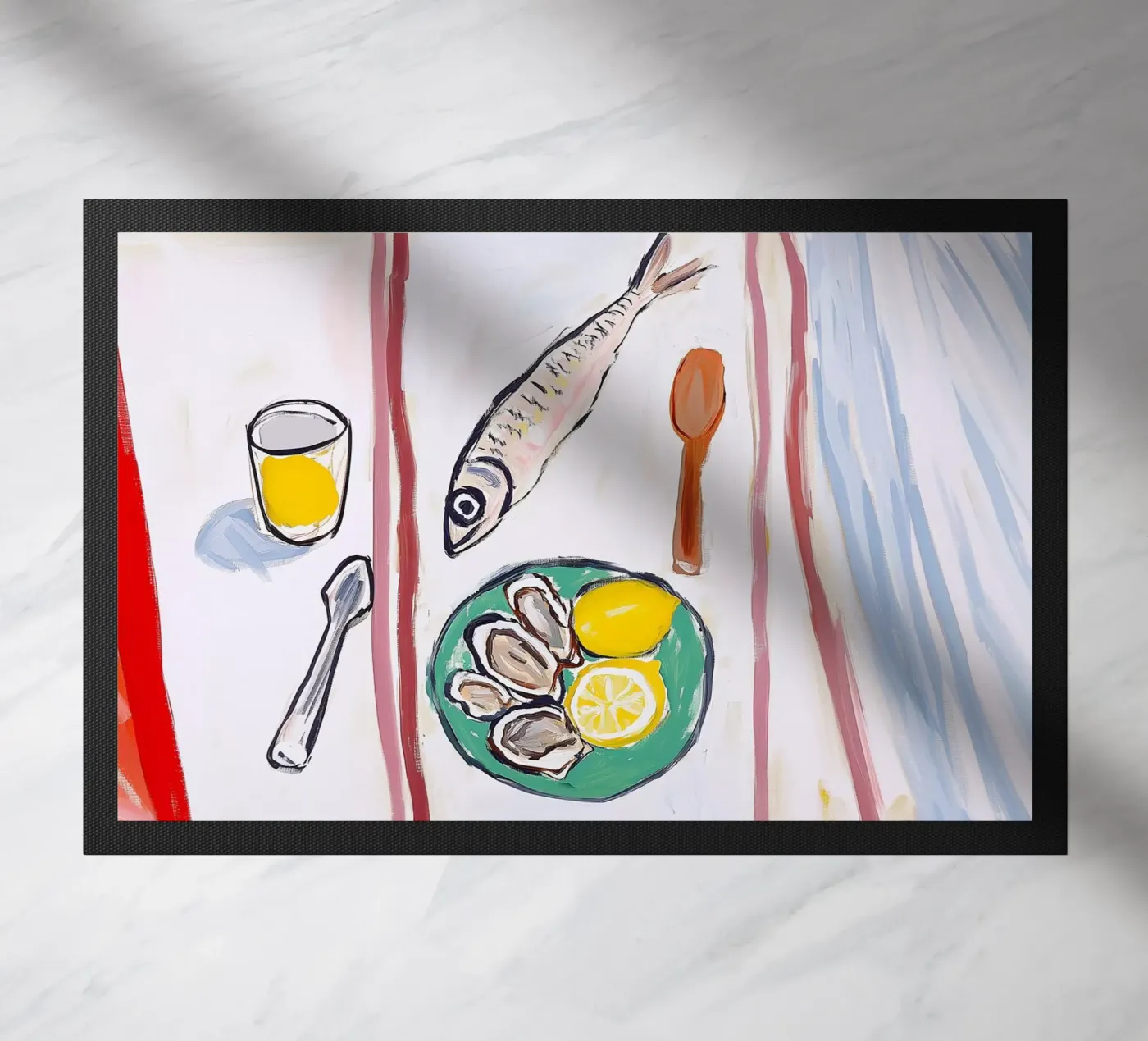 Seaside Feast zerbino da BALIKA HOMES ART