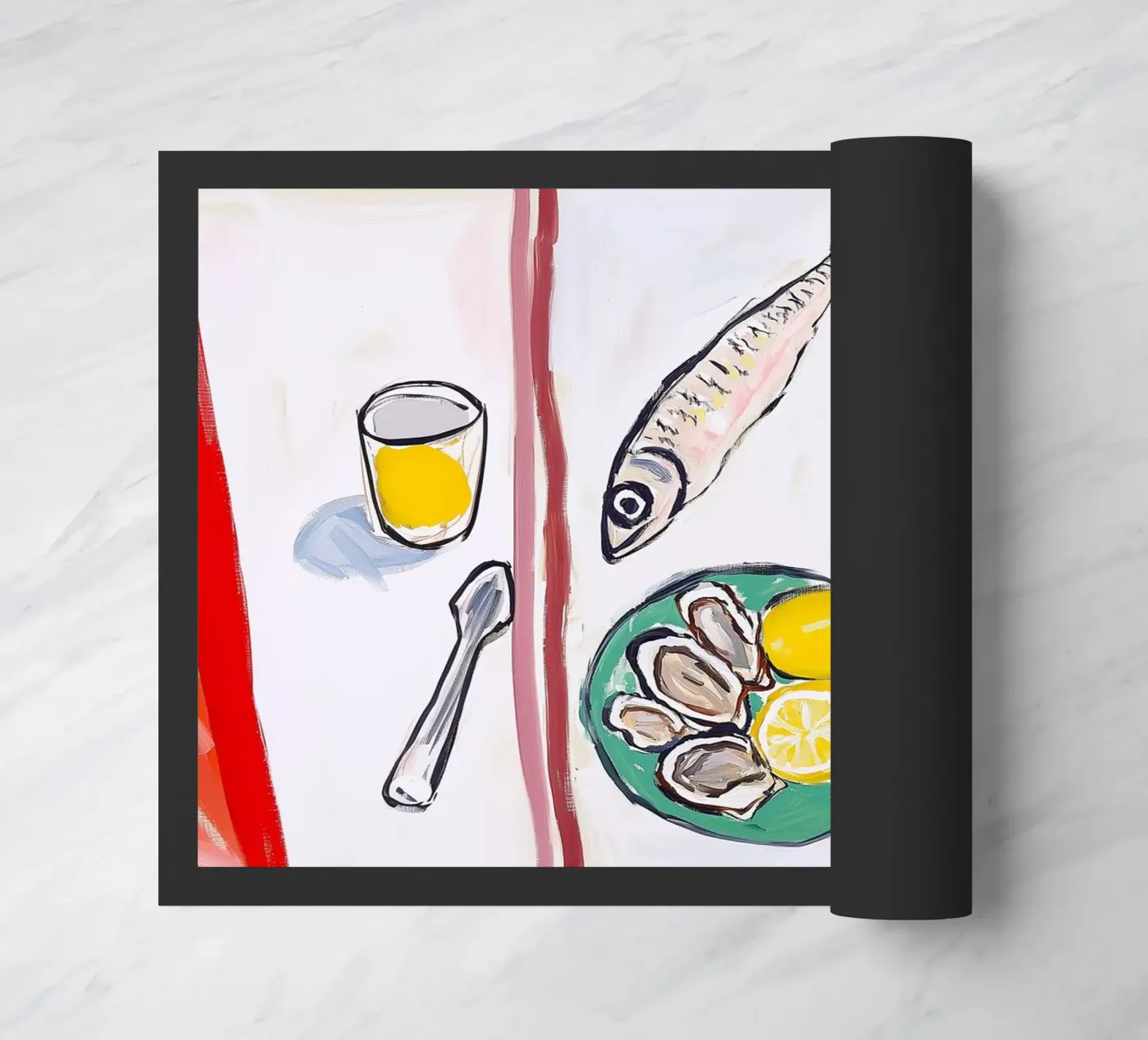 Seaside Feast zerbino da BALIKA HOMES ART