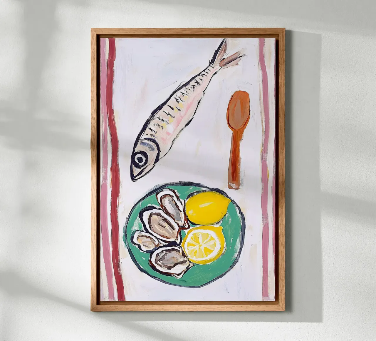 Seaside Feast alluminio dibond da BALIKA HOMES ART