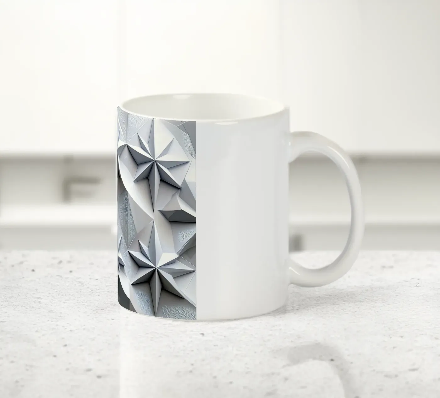 Star Panel ceramic mug by Piccola Serenata