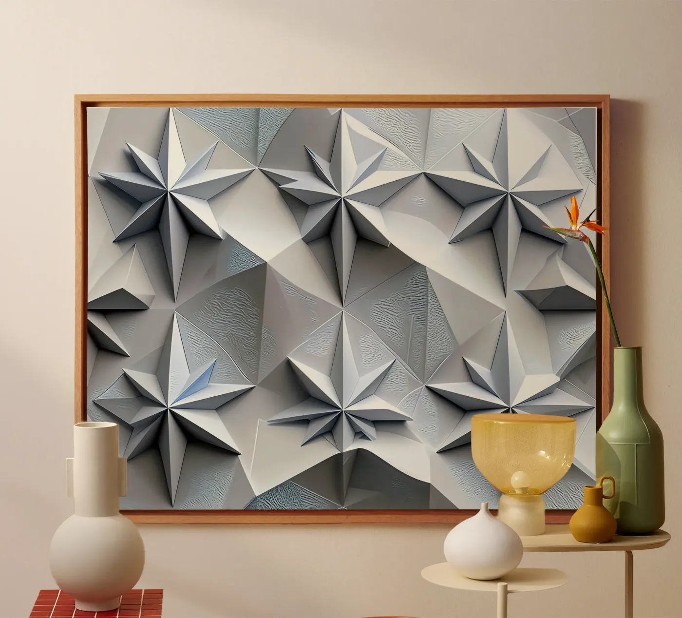 Star Panel canvas by Piccola Serenata