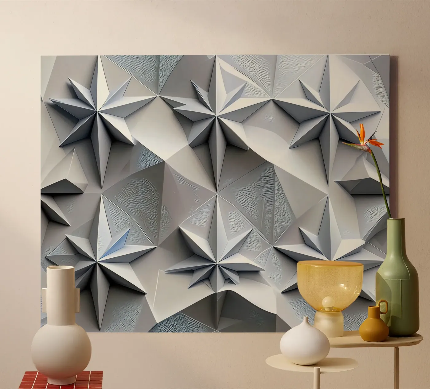 Star Panel canvas by Piccola Serenata
